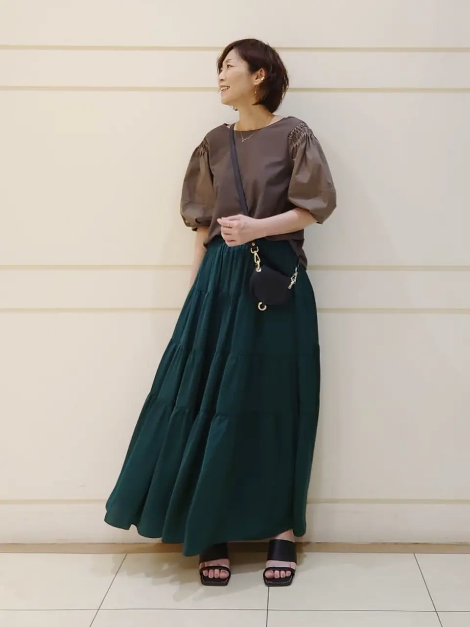 自由区 L maruri コーディネート画像