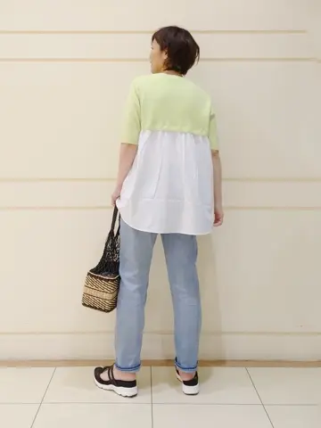 自由区 L maruri コーディネート画像