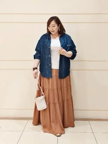 自由区 L 藤原 コーディネート画像