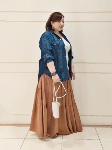 自由区 L 藤原 コーディネート画像