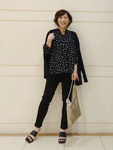 自由区 L maruri コーディネート画像