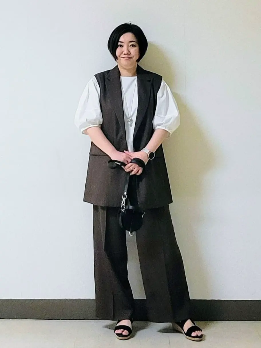 自由区 L 宇野 コーディネート画像