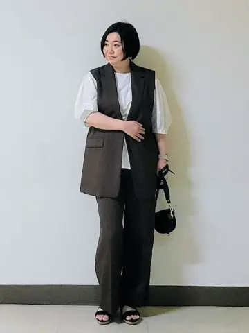 自由区 L 宇野 コーディネート画像