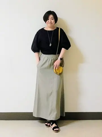 自由区 L 宇野 コーディネート画像