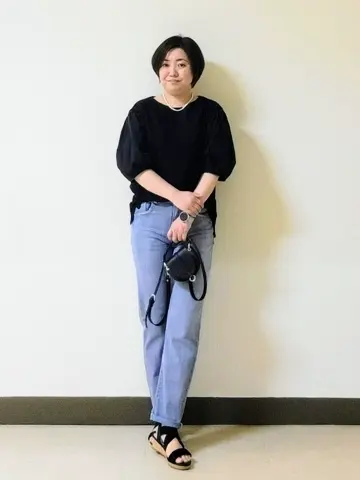 自由区 L 宇野 コーディネート画像