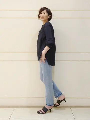 自由区 L maruri コーディネート画像