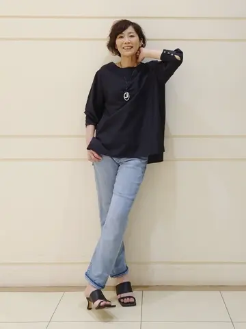 自由区 L maruri コーディネート画像