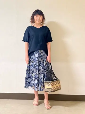 自由区 L 土居 コーディネート画像