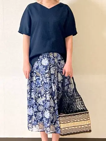 自由区 L 土居 コーディネート画像