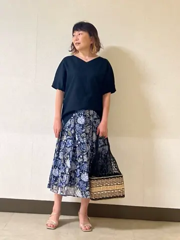 自由区 L 土居 コーディネート画像