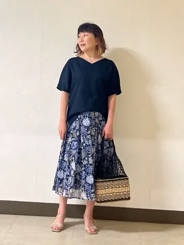 自由区 L 土居 コーディネート画像