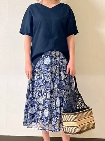 自由区 L 土居 コーディネート画像