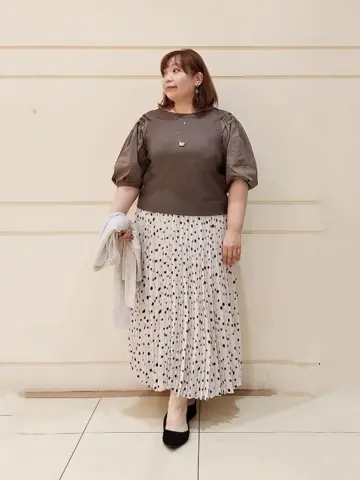 自由区 L 藤原 コーディネート画像