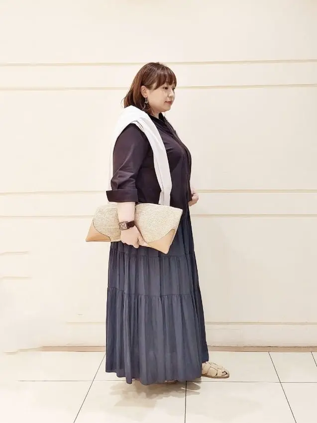 自由区 L 藤原 コーディネート画像