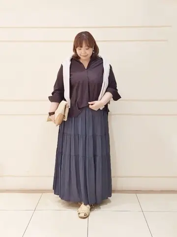 自由区 L 藤原 コーディネート画像