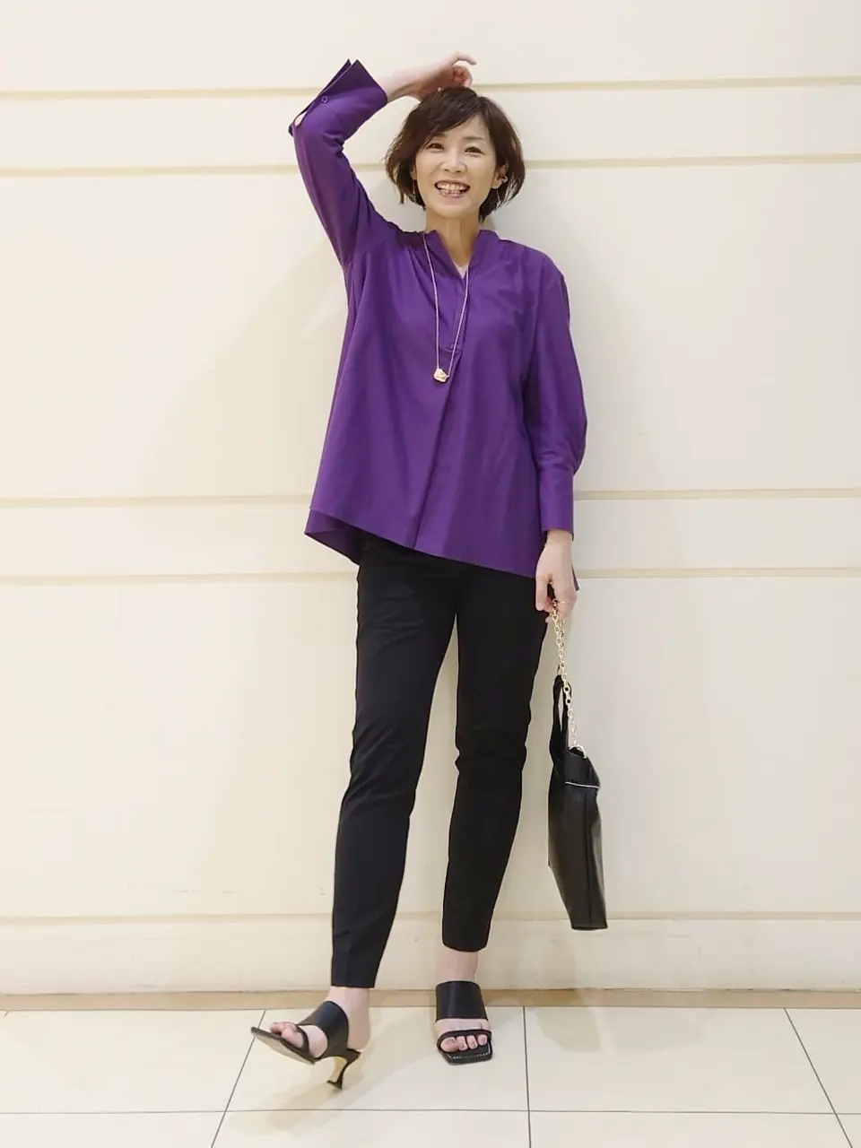 自由区 L maruri コーディネート画像