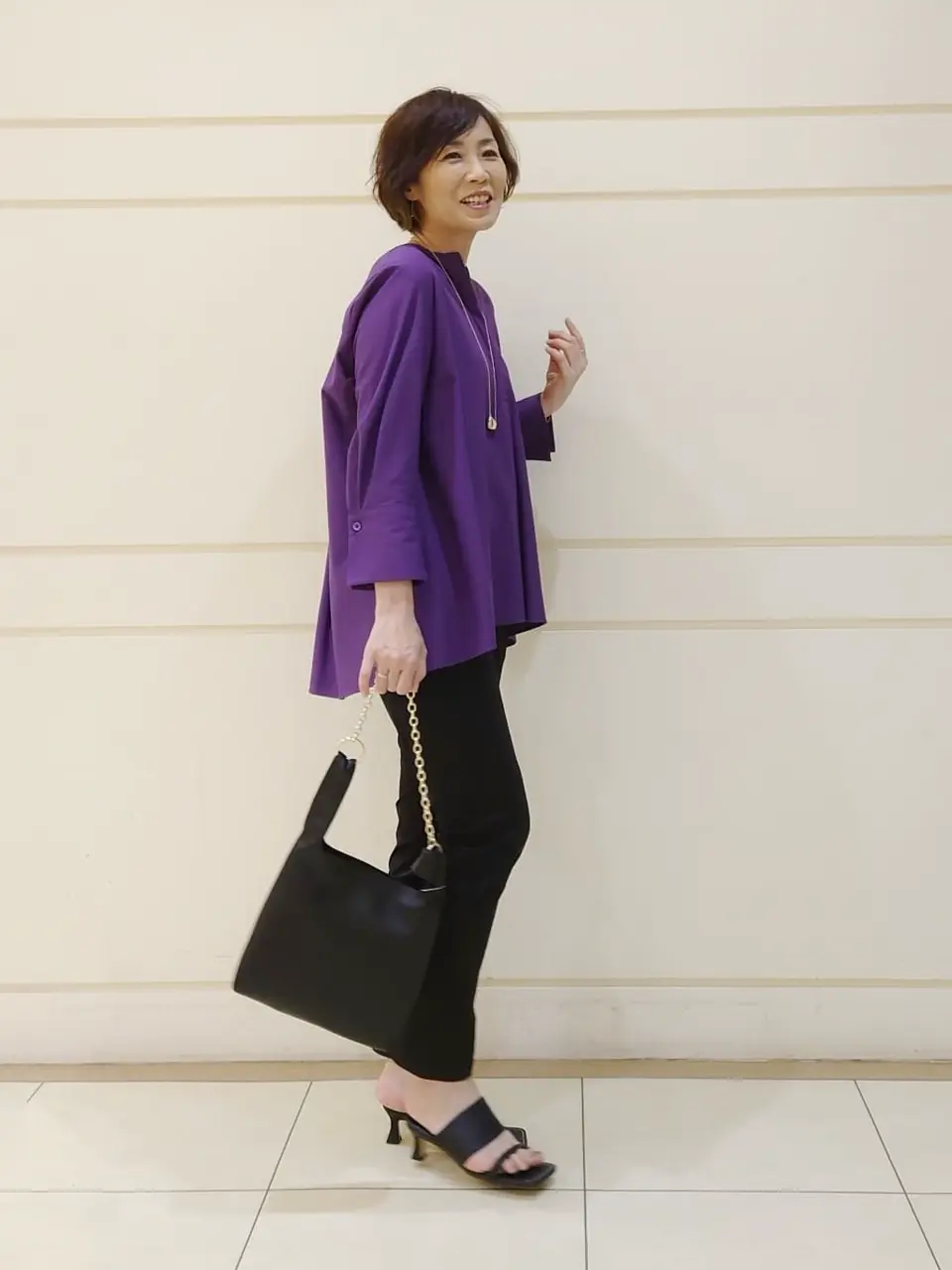 自由区 L maruri コーディネート画像