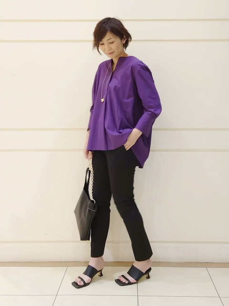 自由区 L maruri コーディネート画像