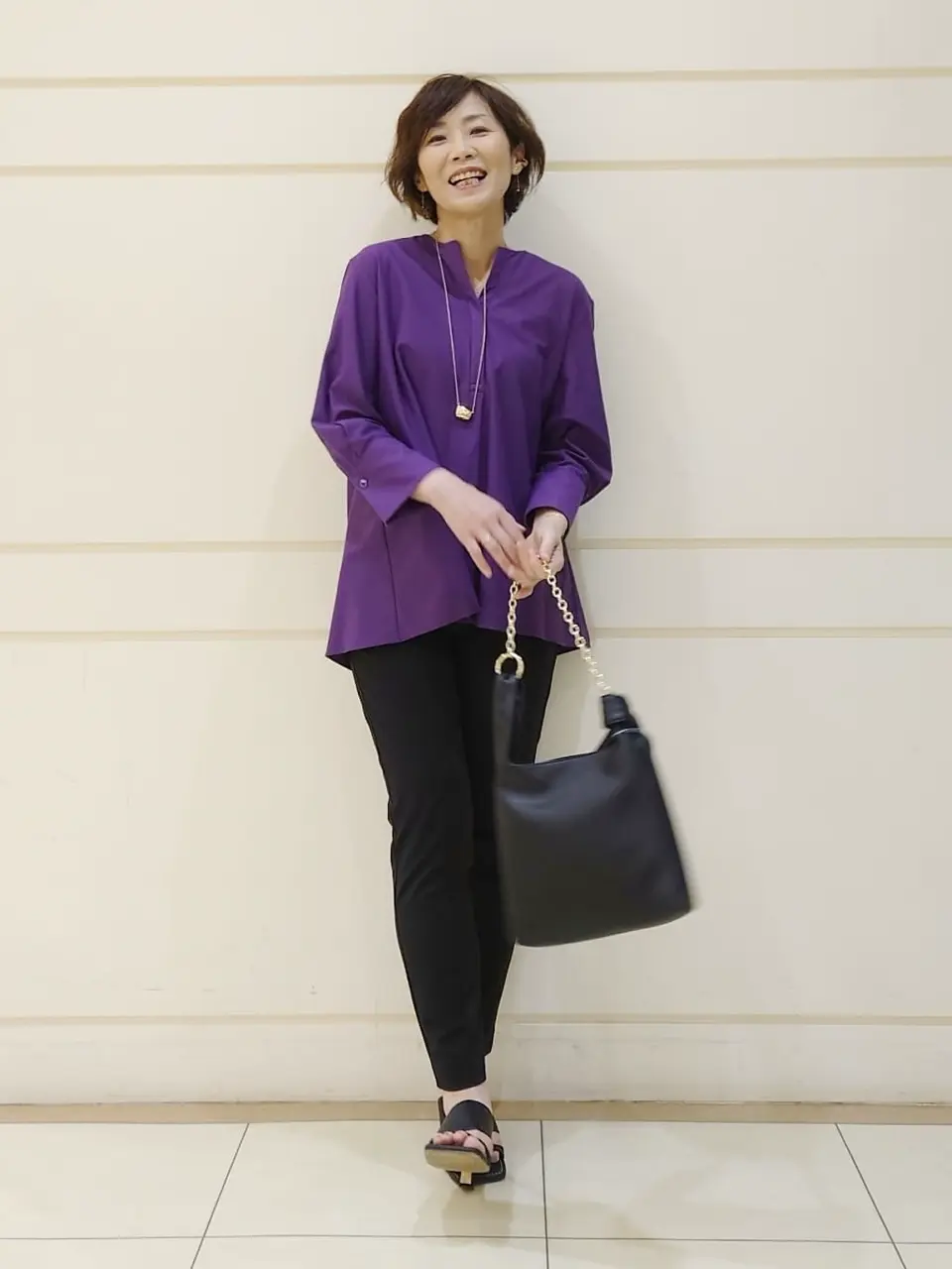 自由区 L maruri コーディネート画像