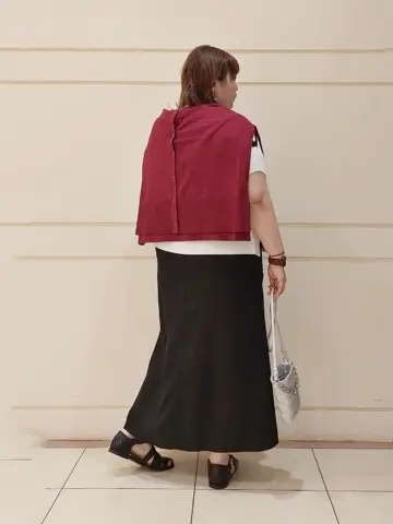 自由区 L 藤原 コーディネート画像