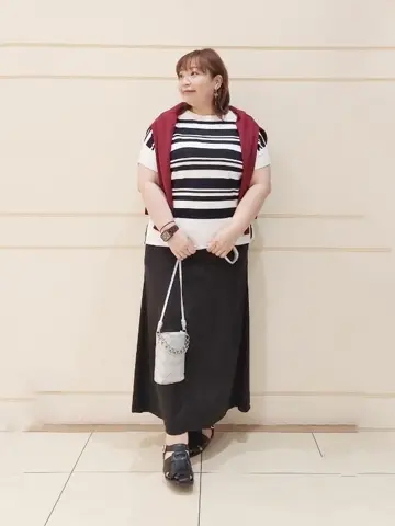 自由区 L 藤原 コーディネート画像