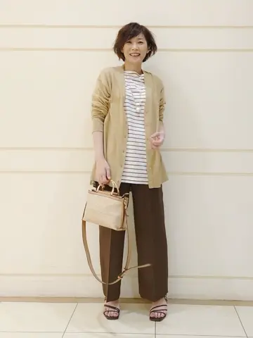 自由区 L maruri コーディネート画像