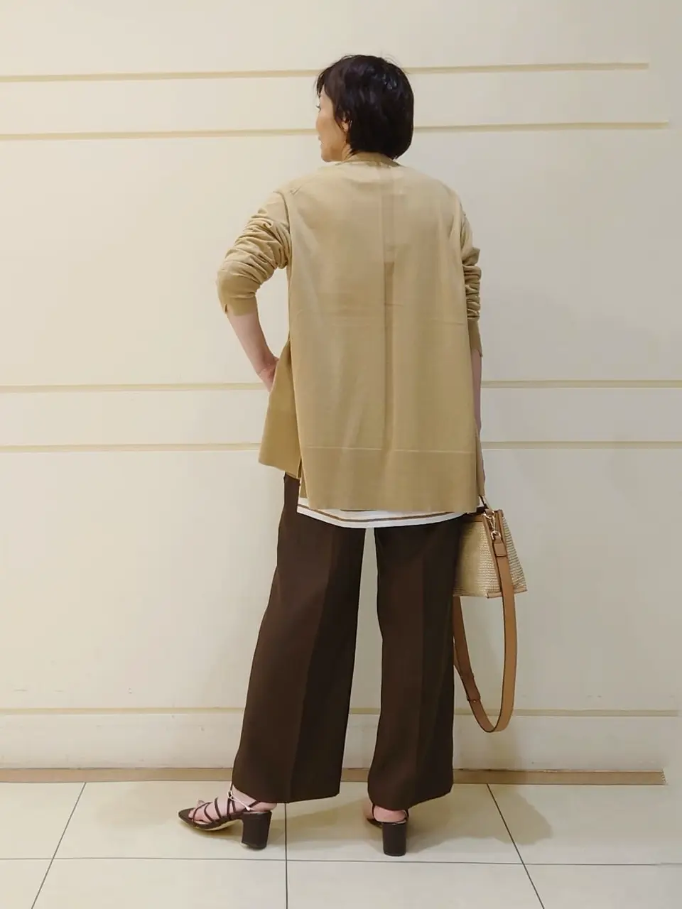 自由区 L maruri コーディネート画像