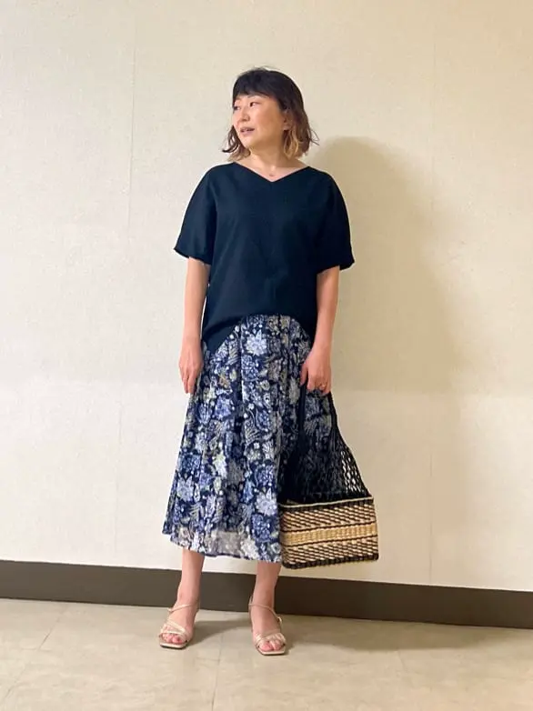 自由区 L 土居 コーディネート画像