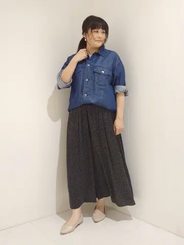 自由区 L 山村 コーディネート画像