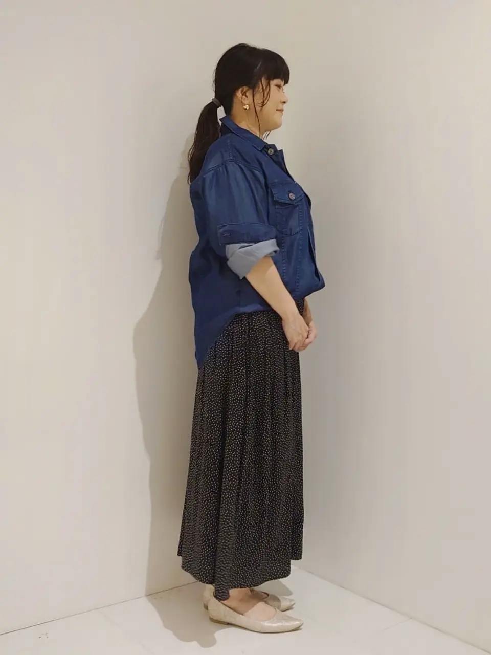 自由区 L 山村 コーディネート画像