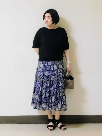 自由区 L 宇野 コーディネート画像