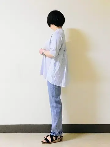 自由区 L 宇野 コーディネート画像