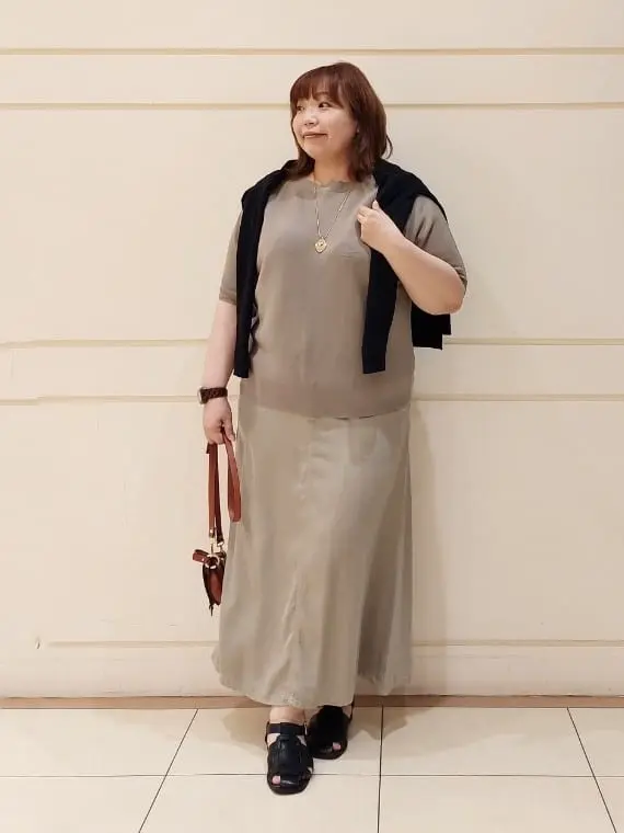 自由区 L 藤原 コーディネート画像