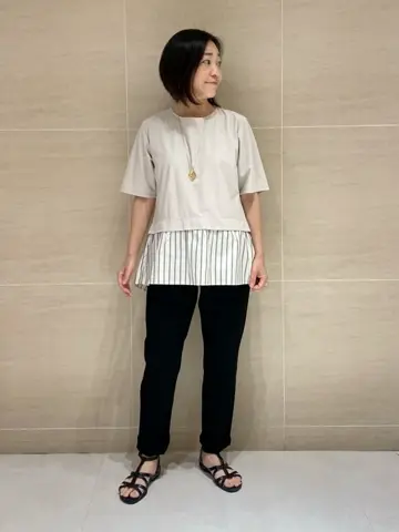 自由区 L 中島 コーディネート画像