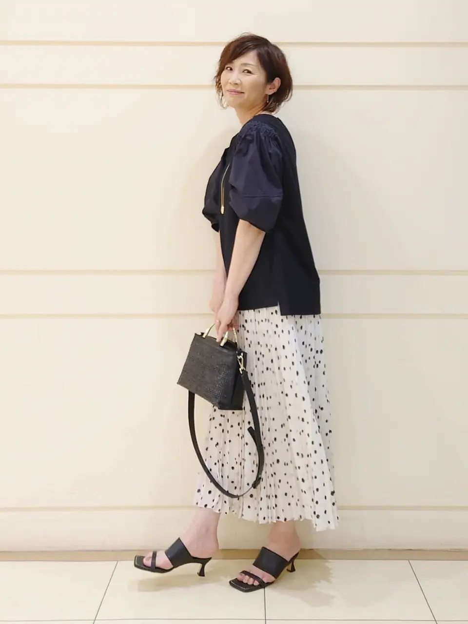 自由区 L maruri コーディネート画像