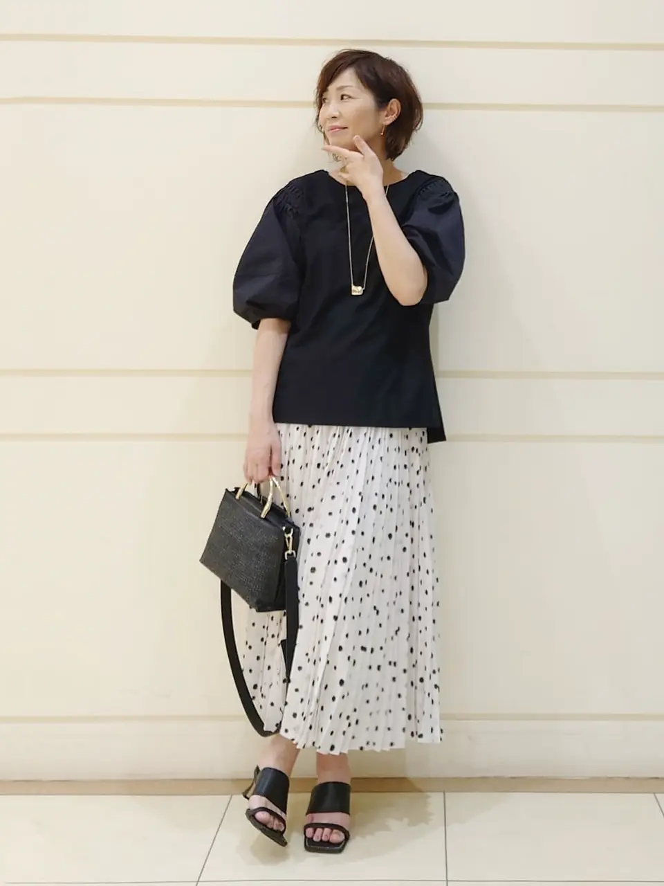 自由区 L maruri コーディネート画像