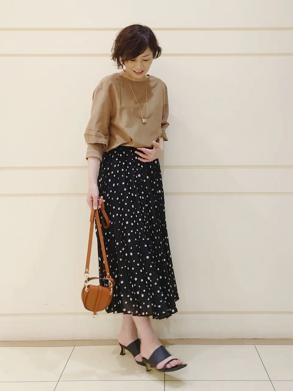 自由区 L maruri コーディネート画像