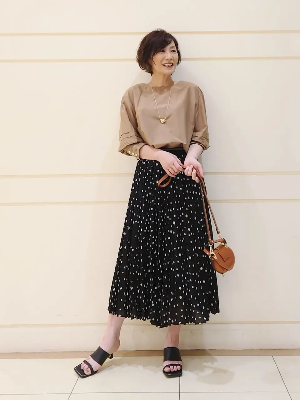 自由区 L maruri コーディネート画像