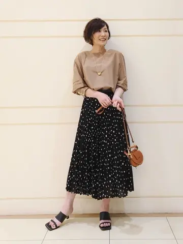 自由区 L maruri コーディネート画像