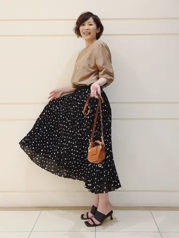 自由区 L maruri コーディネート画像