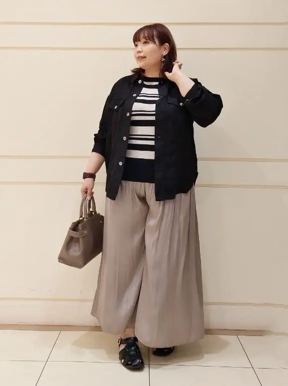 自由区 L 藤原 コーディネート画像