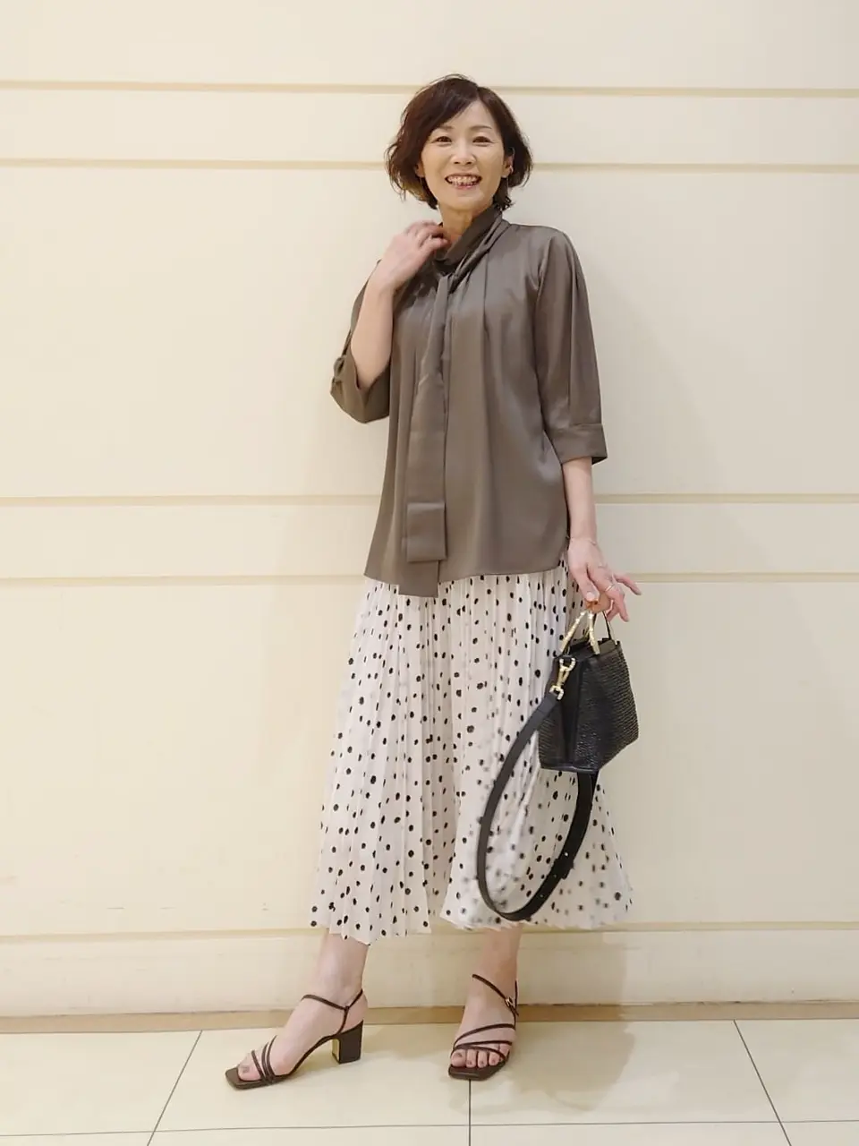 自由区 L maruri コーディネート画像