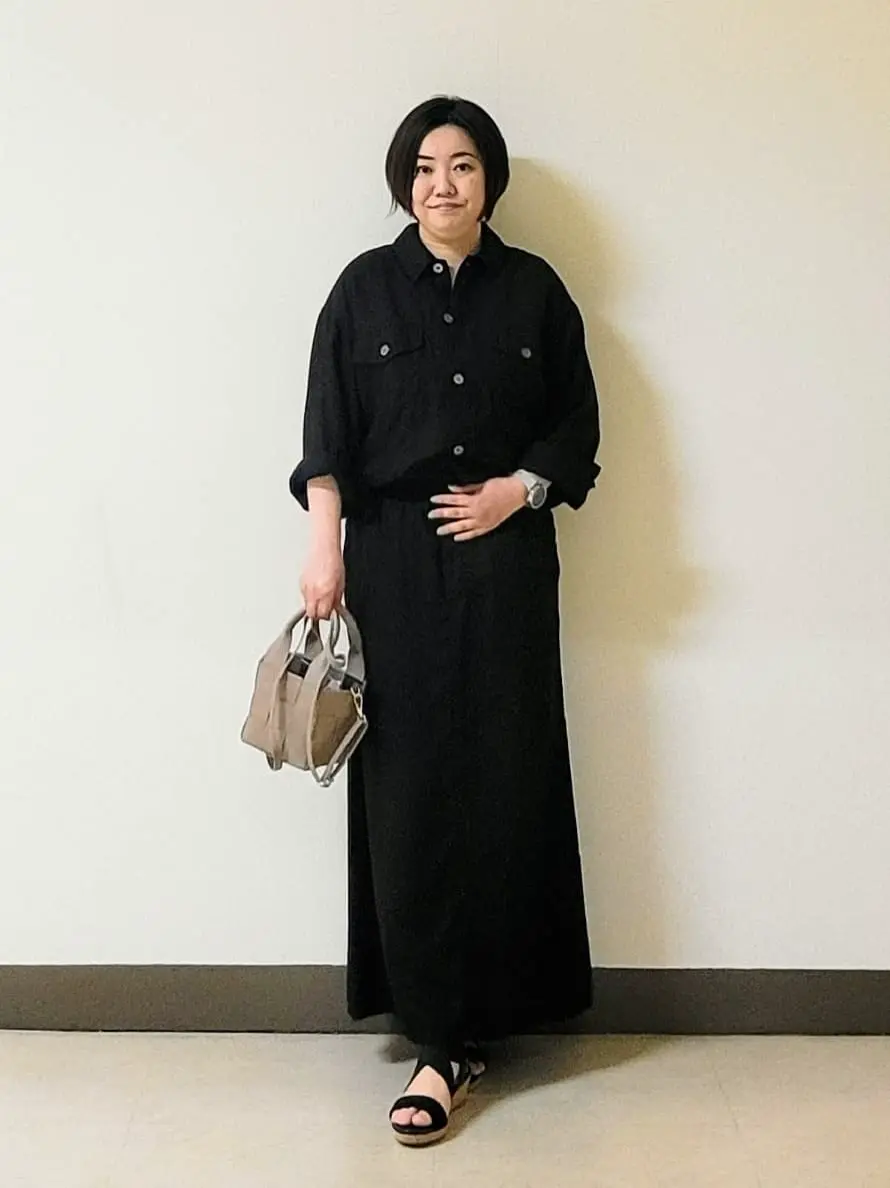 自由区 L 宇野 コーディネート画像