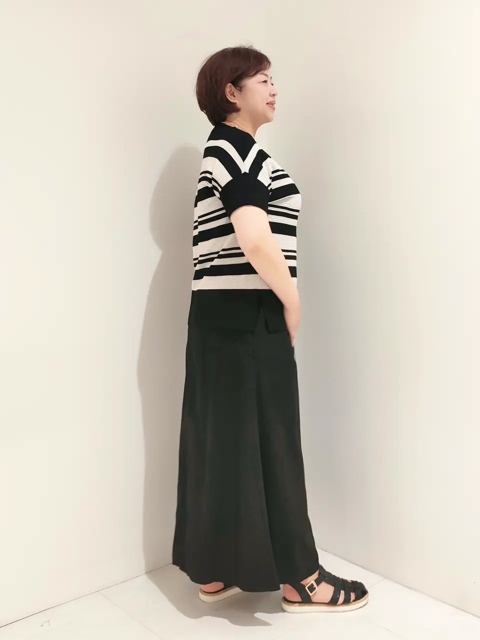 自由区 L 中村 コーディネート画像