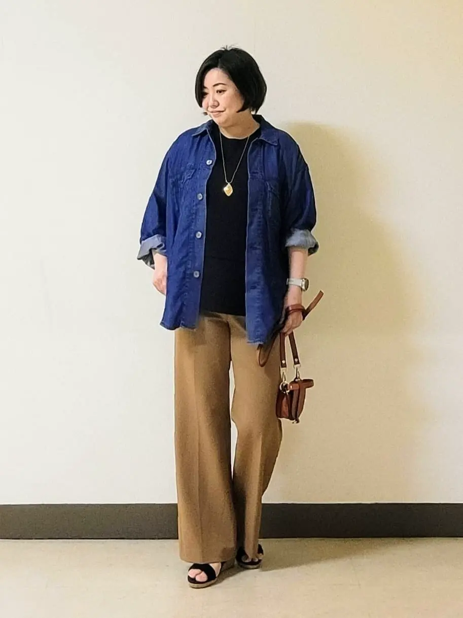 自由区 L 宇野 コーディネート画像