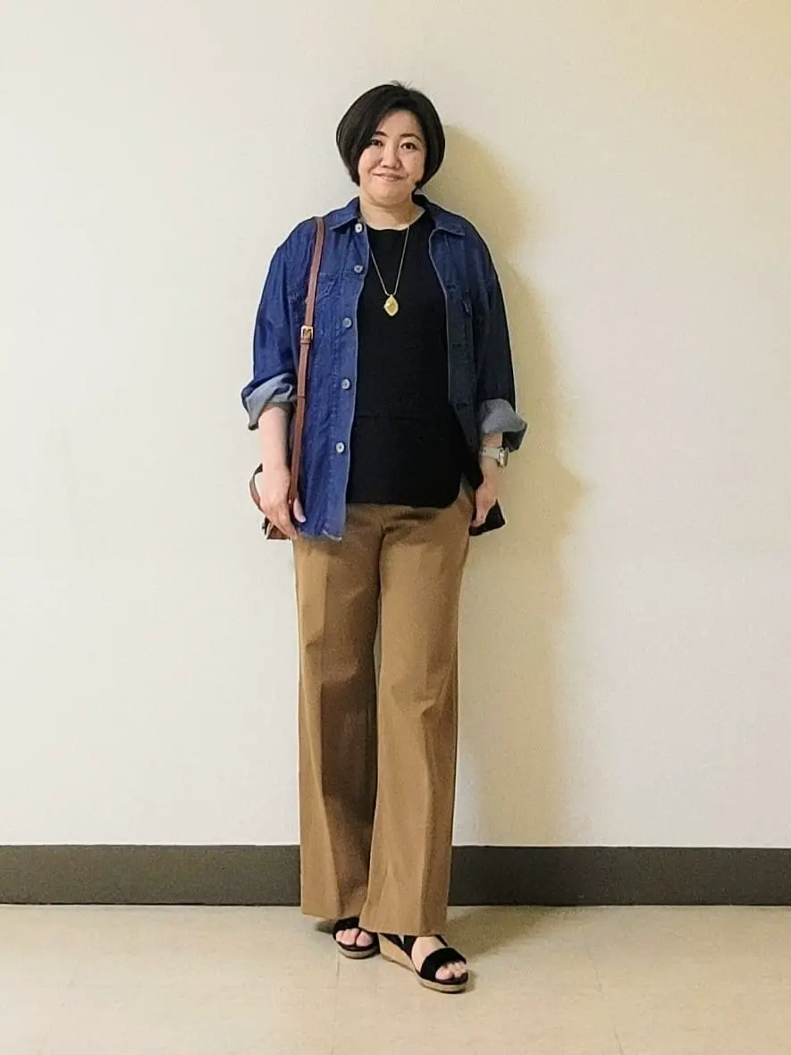 自由区 L 宇野 コーディネート画像