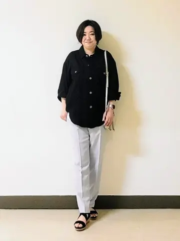 自由区 L 宇野 コーディネート画像