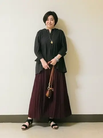 自由区 L 宇野 コーディネート画像