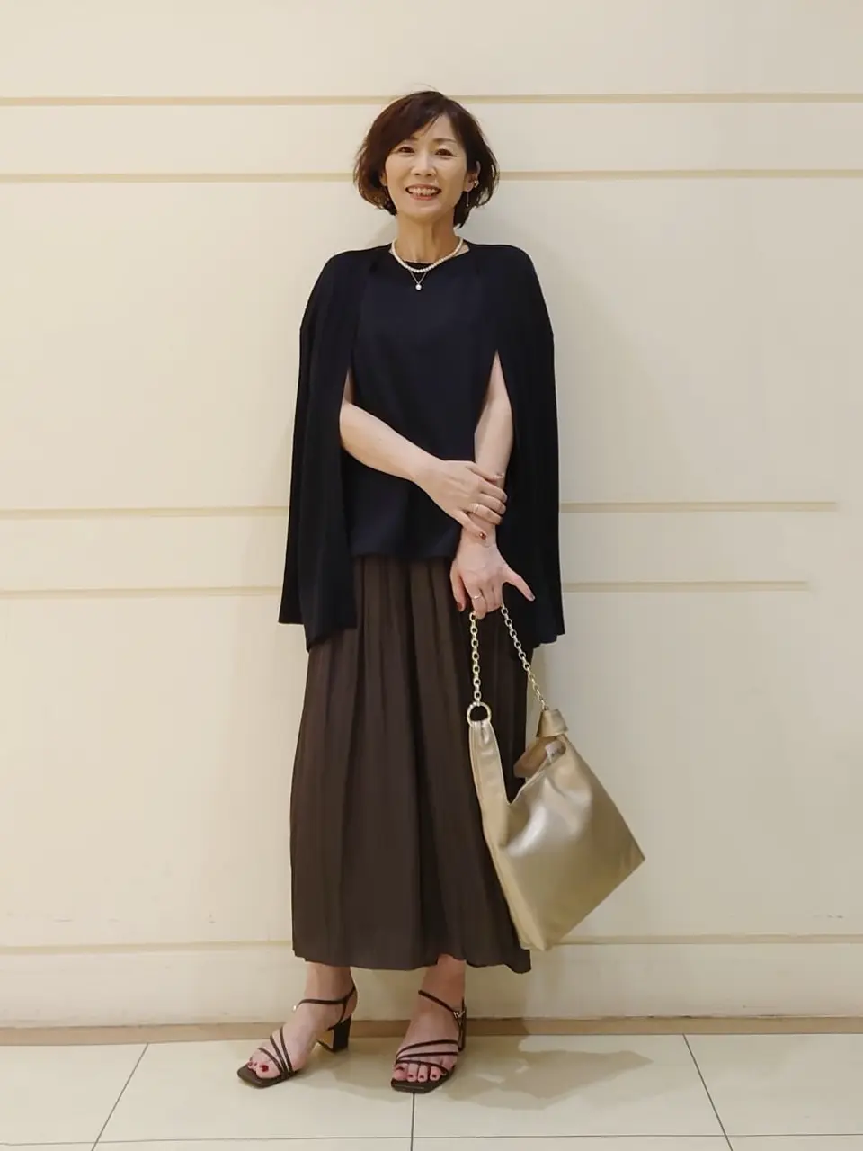 自由区 L maruri コーディネート画像