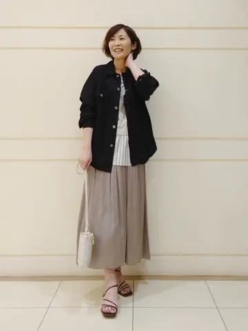 自由区 L maruri コーディネート画像